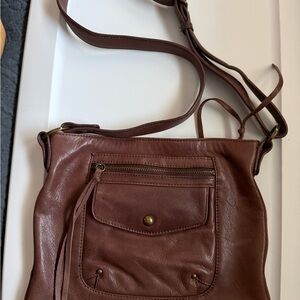 Arturo Brown Leather Bag
